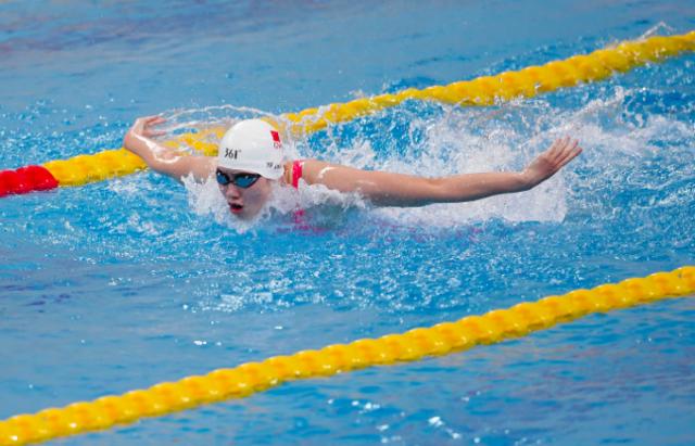 PG电子登入-游泳争霸赛张雨霏展多项冲金实力 自由泳双星归位